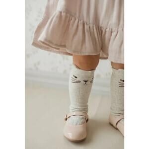 Jamie Kay Petal Paths & Basket Treasures blush patent heirloom ballet flats US13